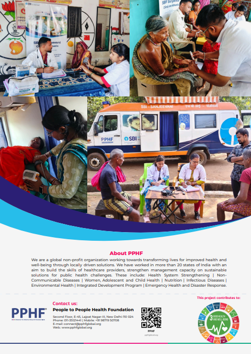 SBI Sanjeevani - Clinic On Wheels Balangir, Dhenkanal and Nuapada districts of Odisha